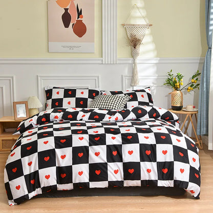 DecorBites™ Leopard Print Bedding Set - Duvet Cover, Bed Sheets, Pillowcases