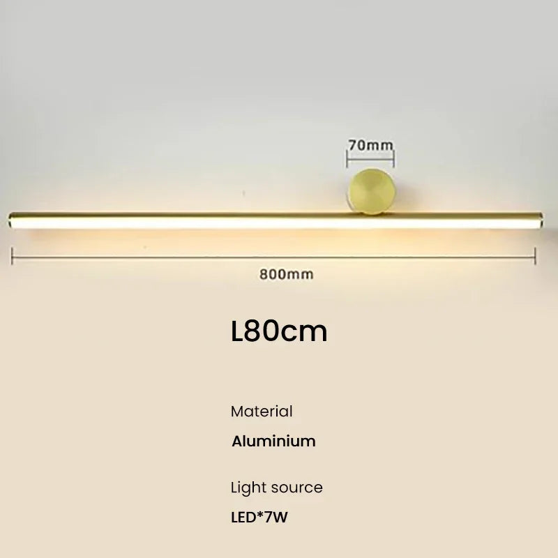 Lámpara de techo lineal LED DecorBites™ de diseño italiano, lámpara de comedor de lujo