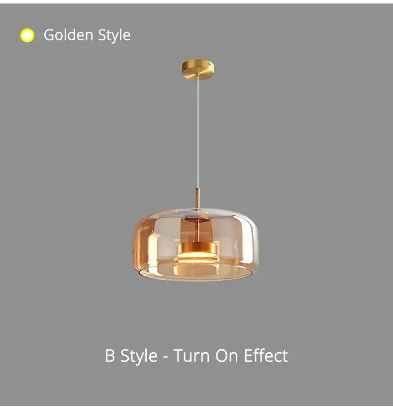 DecorBites™ Modern Nordic Glass Pendant Lamp