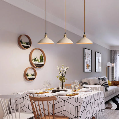 DecorBites™ Brass Chandelier Light | Nordic Retro Luxury Restaurant Bar Entryway Pendant Lamp