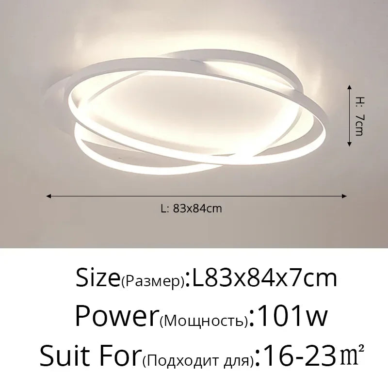 DecorBites™ Elegant Ceiling Chandeliers, Dimmable with Remote Control