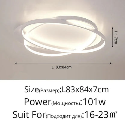 DecorBites™ Dimmable Ceiling Chandeliers for Living Bedroom Dining Room Lighting