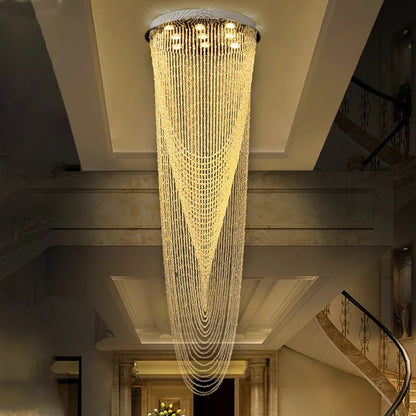 DecorBites™ Crystal Ceiling Light for Stairs Restaurant Living Room Home Lighting