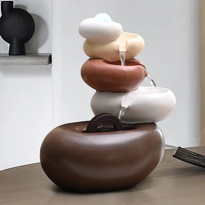 DecorBites™ Circulating Water Fountain for Living Room and Entrance Hall Decoration