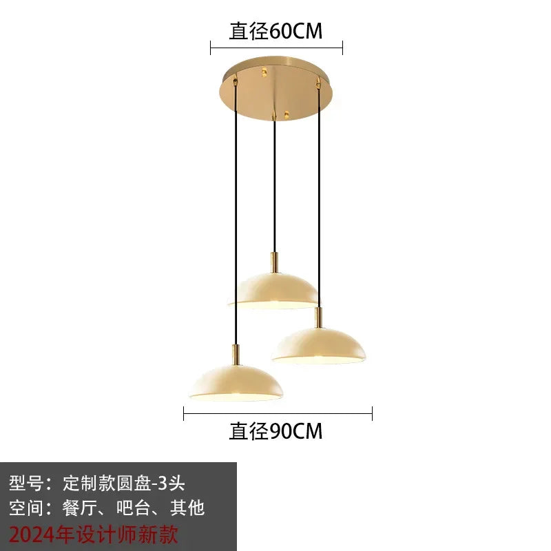 DecorBites™ Glass Pendant Light: Stylish Ceiling Lamp for Home Kitchen Dining Room Entryway