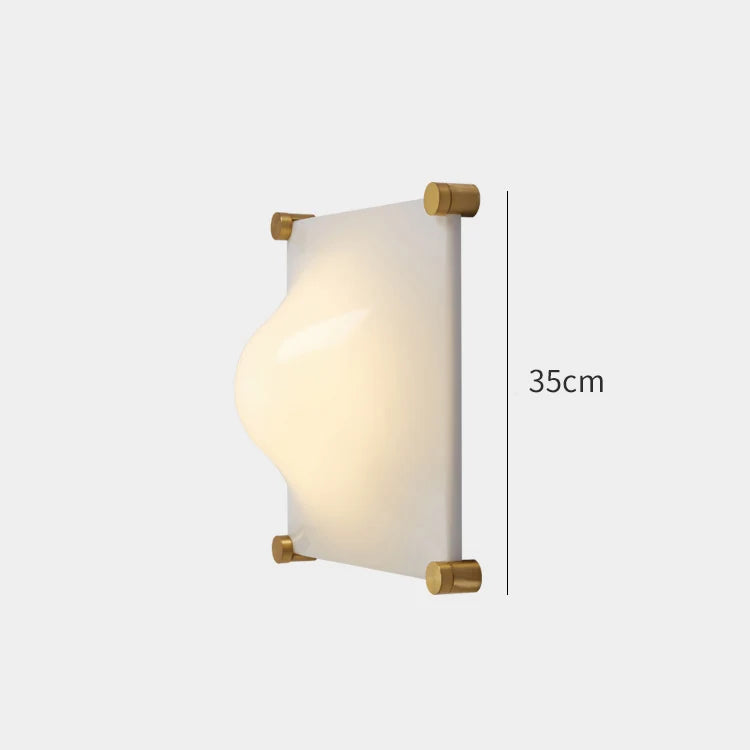 Lámpara de pared DecorBites™ estilo crema: Decoración medieval para dormitorio y sala de estar.