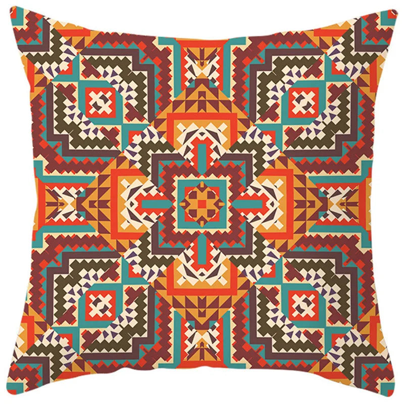 Decorbites™ Ethnisch-böhmisches Geometrisches Kissenbezug für farbenfrohe Homestay-Dekoration