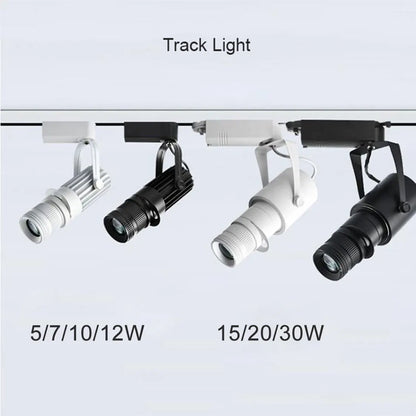 Proyector de logotipos LED DecorBites™ con zoom y enfoque manuales - 5W a 30W