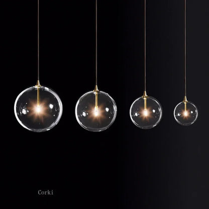 Decorbites™ Glas-Kugelleuchter: Moderne Vintage-Loft-Küchen-Hängeleuchte