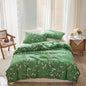 Decobites Plum Blossom Queen Duvet Set: Skin-Friendly, Comfortable & Durable