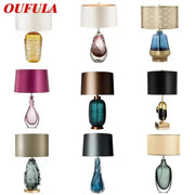 Decorbites™ Glas-Tischleuchte - Nordisches modernes Design für Wohnzimmer, Schlafzimmer, Hotel