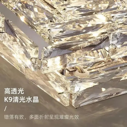 DecorBites™ Crystal LED Ceiling Lights for Living Room Bedroom Dining Decor