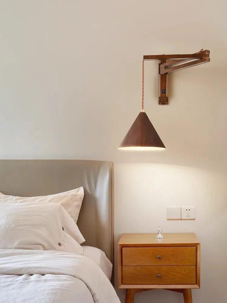 Retractable Wind Wall Lamp