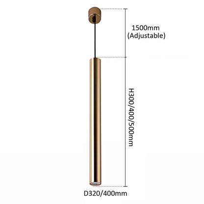 Lámpara colgante LED dorada DecorBites™ - Decoración de estilo europeo para el hogar y restaurantes