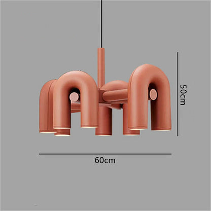 DecorBites™ Cirkus Tube Wall Lamp: Minimalist U-shaped Sconce for Bedside Reading & Decor