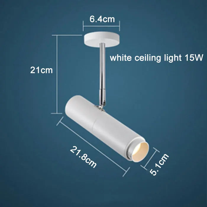 أضواء مسار LED بتركيز قابل للتعديل من DecorBites™ للمساحات التجارية