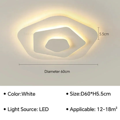 Lámpara de techo LED DecorBites™ para la decoración de la sala de estar o el dormitorio