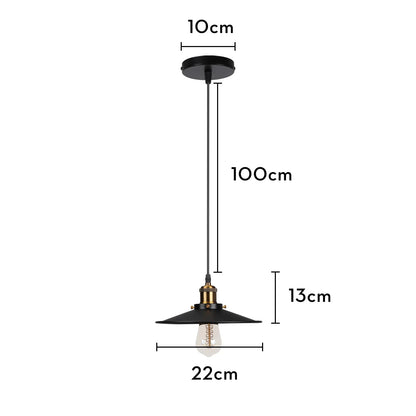 DecorBites™ Iron Pendant Light for Dining Room, Kitchen, and Bedroom