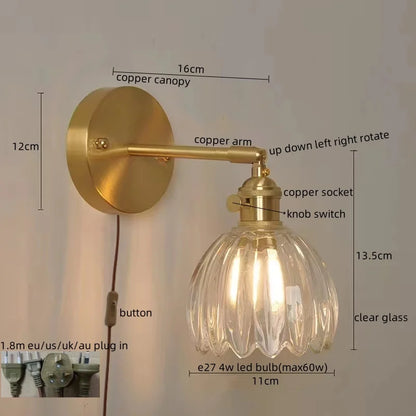 DecorBites™ LED Wall Lights Modern Style for Living Room Bedroom Bathroom 4w Nordic Design