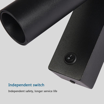 DecorBites™ LED Wall Light: Modern Rotation Headboard Reading Lights for Bedroom, Living Room