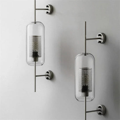 DecorBites™ Industrial Wind Grid Wall Lamp for Living Room, Bedroom, Restaurant, Study, Loft