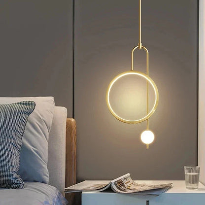 DecorBites™ LED Ring Pendant Chandelier for Home Dining Living Bedroom Suspension