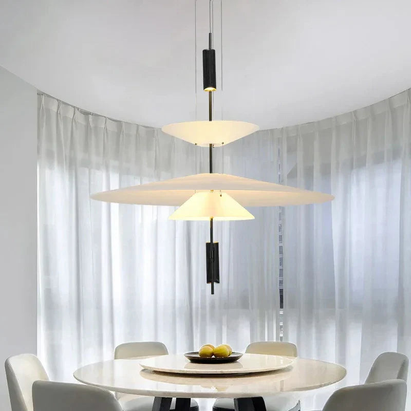DecorBites™ LED Acrylic Ceiling Pendant Lamp for Modern Home Decor Lighting