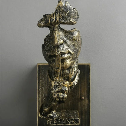 DecorBites™ Loft Face Wall Lamp Décor Salon Lights Retro LED Indoor Lighting