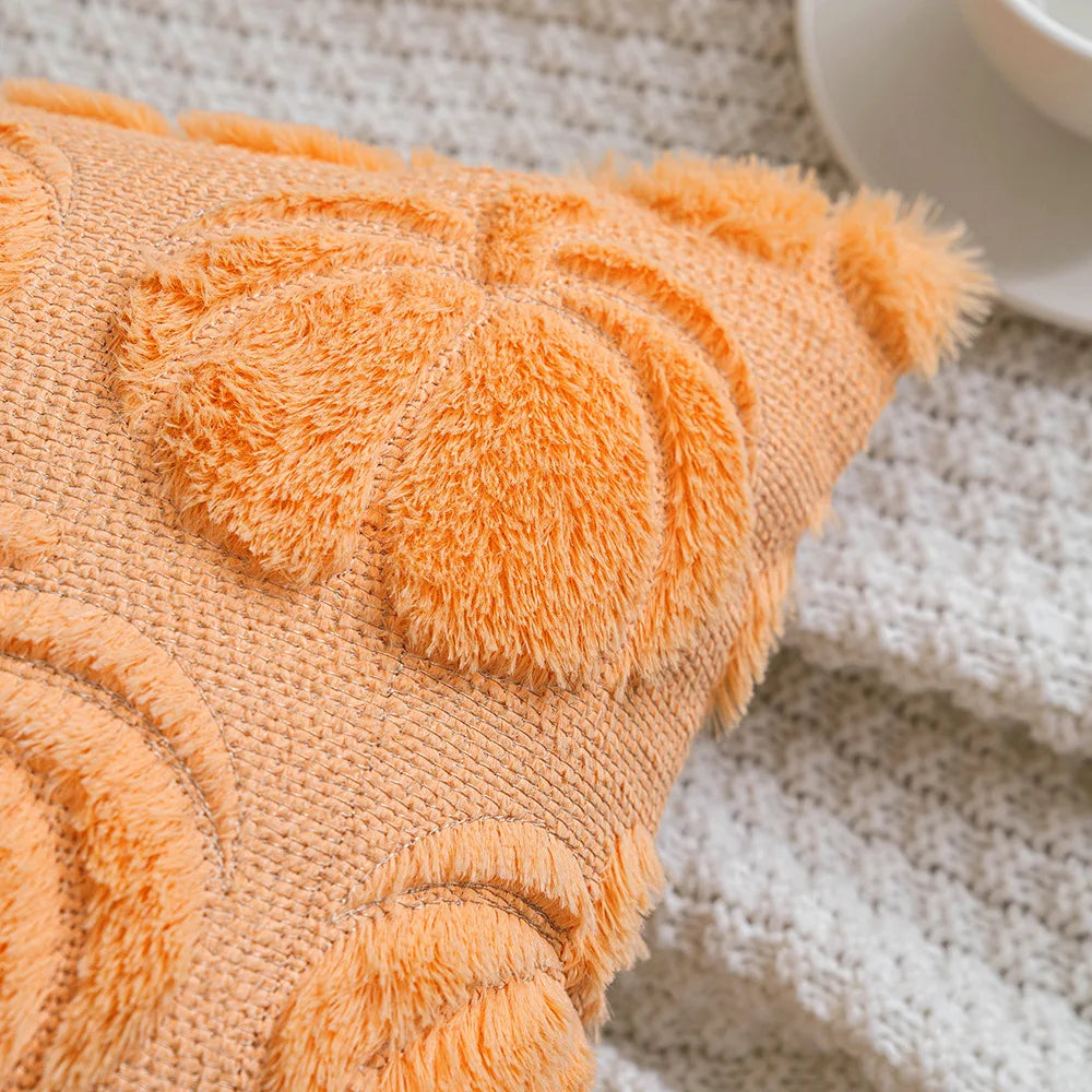 DecorBites™ Halloween Plush Cushion Cover for Festive Living Room Decor