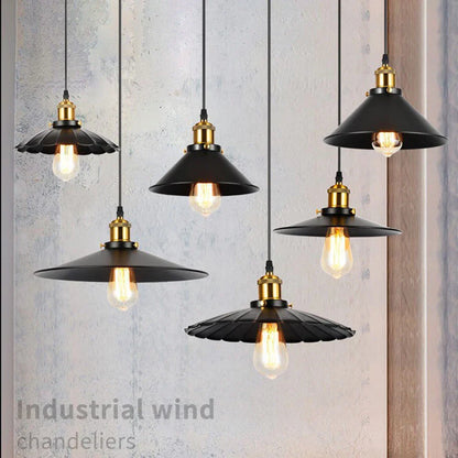 Decorbites™ Industrielle Loft-Hängeleuchte Pendellampe LED Edison Vintage Hängelampe