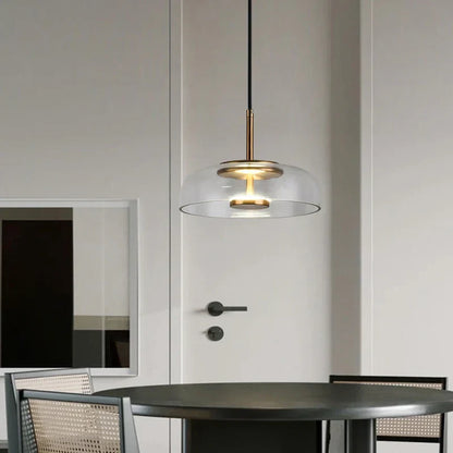 DecorBites™ Glass Pendant Lights LED Modern Dining Room Nordic Restaurant Hanging Lamp