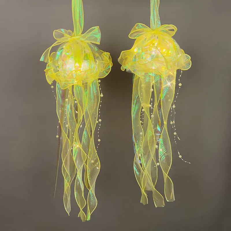 PVC Jellyfish Lantern Night Light