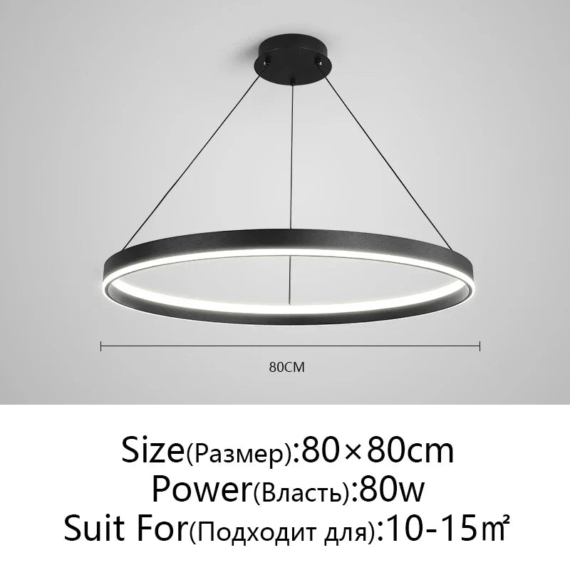 ثريا ديكوربايتس™ الفنية السوداء لإضاءة غرفة المعيشة وغرفة النوم وغرفة الطعام