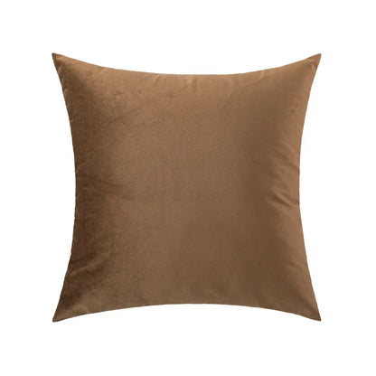 DecorBites™ Brown Coffee Pillowcase: Modern Simplicity Light Luxury Sofa Cushion Covers