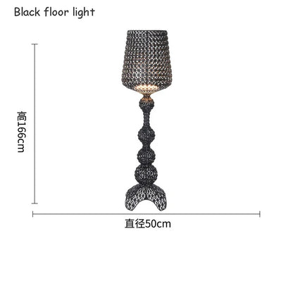 DecorBites™ Acrylic Kabuki Table Lamp LED Floor Light for Living Room Bedroom