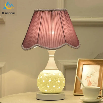 DecorBites™ Ceramic LED Desk Lamp Bedroom Study Living Room Decor Art Floor Lamp