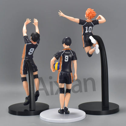 Japanese anime Haikyuu!! Figure Shoyo Hinata Tobio Kageyama PVC Action Figure Christmas Gift Collectible Model Toys Kid DOll