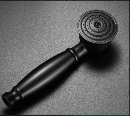 رأس دش يدوي بتصميم عتيق من DecorBites™ | فوهة مطر عالية الضغط لتوفير المياه