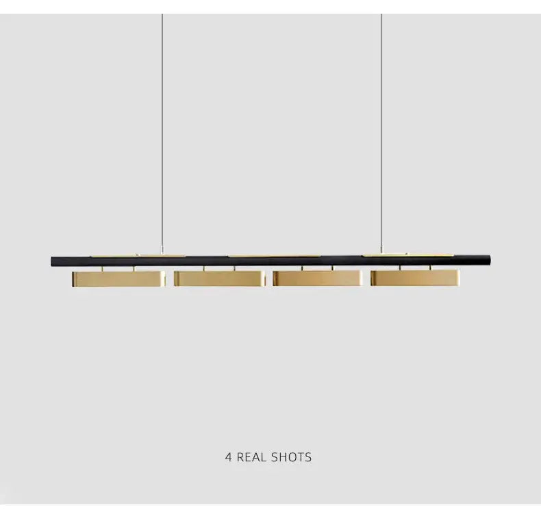 DecorBites™ LED Strip Pendant Lights for Modern Home Dining