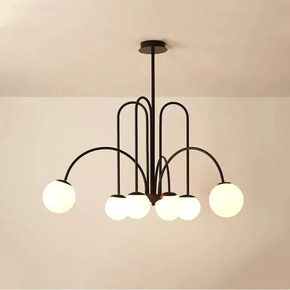 Lámpara de araña LED con bola de cristal DecorBites™ para iluminación decorativa de interiores