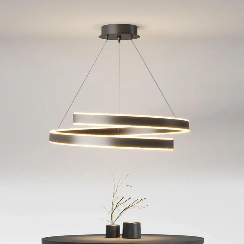 DecorBites™ Dimmable Metal Acrylic Pendant Chandelier Lighting Fixtures