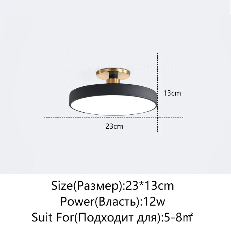 Lámpara de techo LED DecorBites™ para sala de estar, estudio, dormitorio infantil, iluminación interior