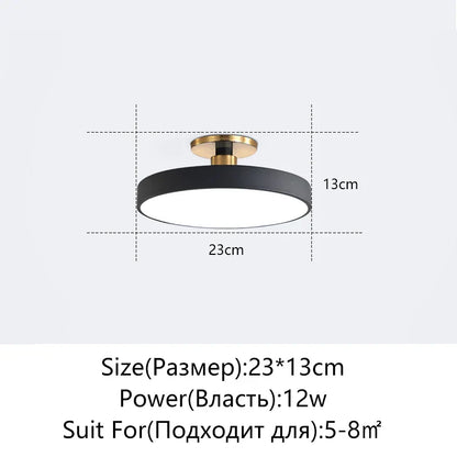 Lámpara de techo LED DecorBites™ para sala de estar, estudio, dormitorio infantil, iluminación interior