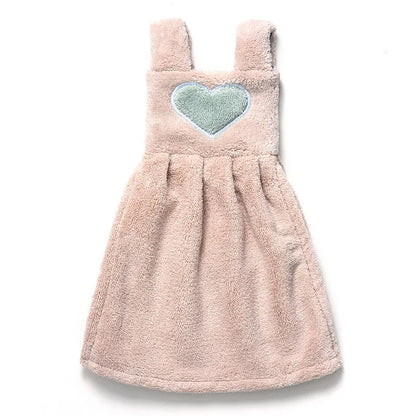 DecorBites™ Cute Cartoon Hand Towel - Soft, Absorbent Cleaning Cloth for Kitchen and Bathroom