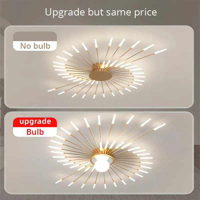 DecorBites™ LED Chandelier Lights - Modern Indoor Lighting for Living Room, Kids Room, Bedroom