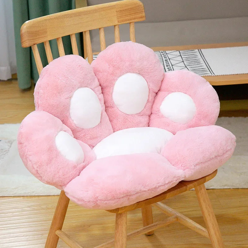 Decobites Cat Paw Chair Cushion: Soft, Cute & Comfortable Sofa Decor Mat