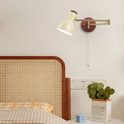 Lámpara de pared LED DecorBites™ Creamy Iron para dormitorio, sala de estar, baño, espejo y escalera.