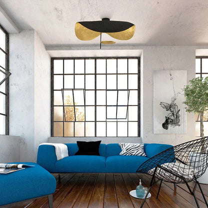 DecorBites™ Flying Saucer Hat Ceiling Lamp - Industrial Retro Design LED Lighting