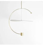Decorbites™ Goldenes Eisenbemaltes LED-Hängeleuchte für Heimdekoration und Esszimmer