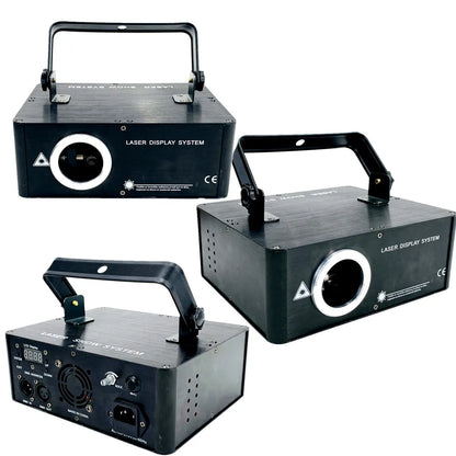 DecorBites™ 3D DJ Laser Lights RGB Colorful DMX Scanner Beam Xmas Party Disco Light